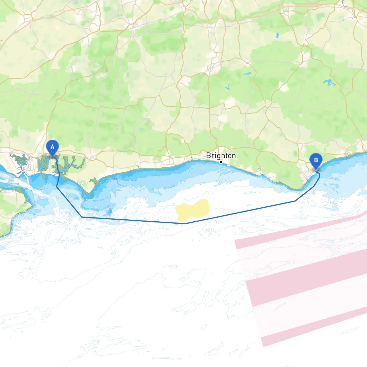 Hayling Island to Eastbourne