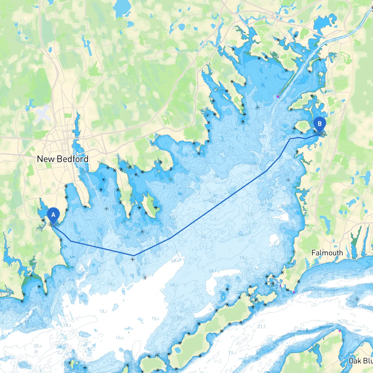 Dartmouth to Falmouth