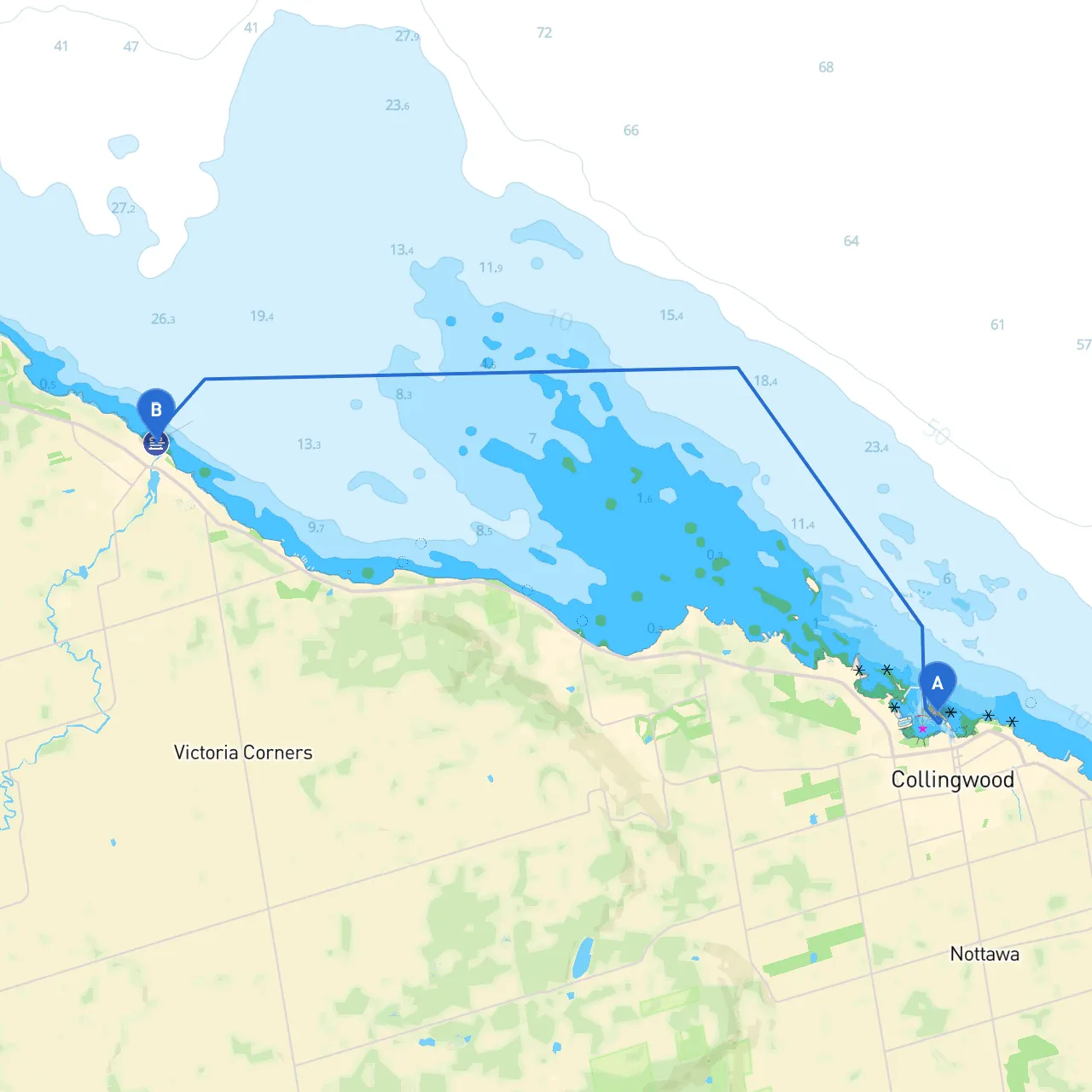 Collingwood to Thornbury