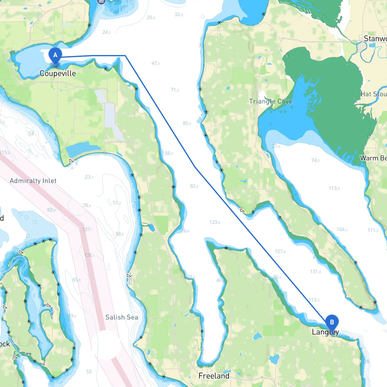 Coupeville to Langley