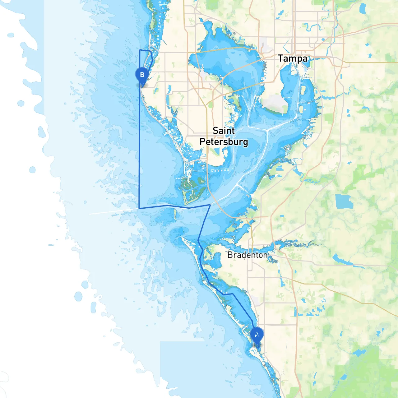 Siesta Key to Indian Rocks Beach