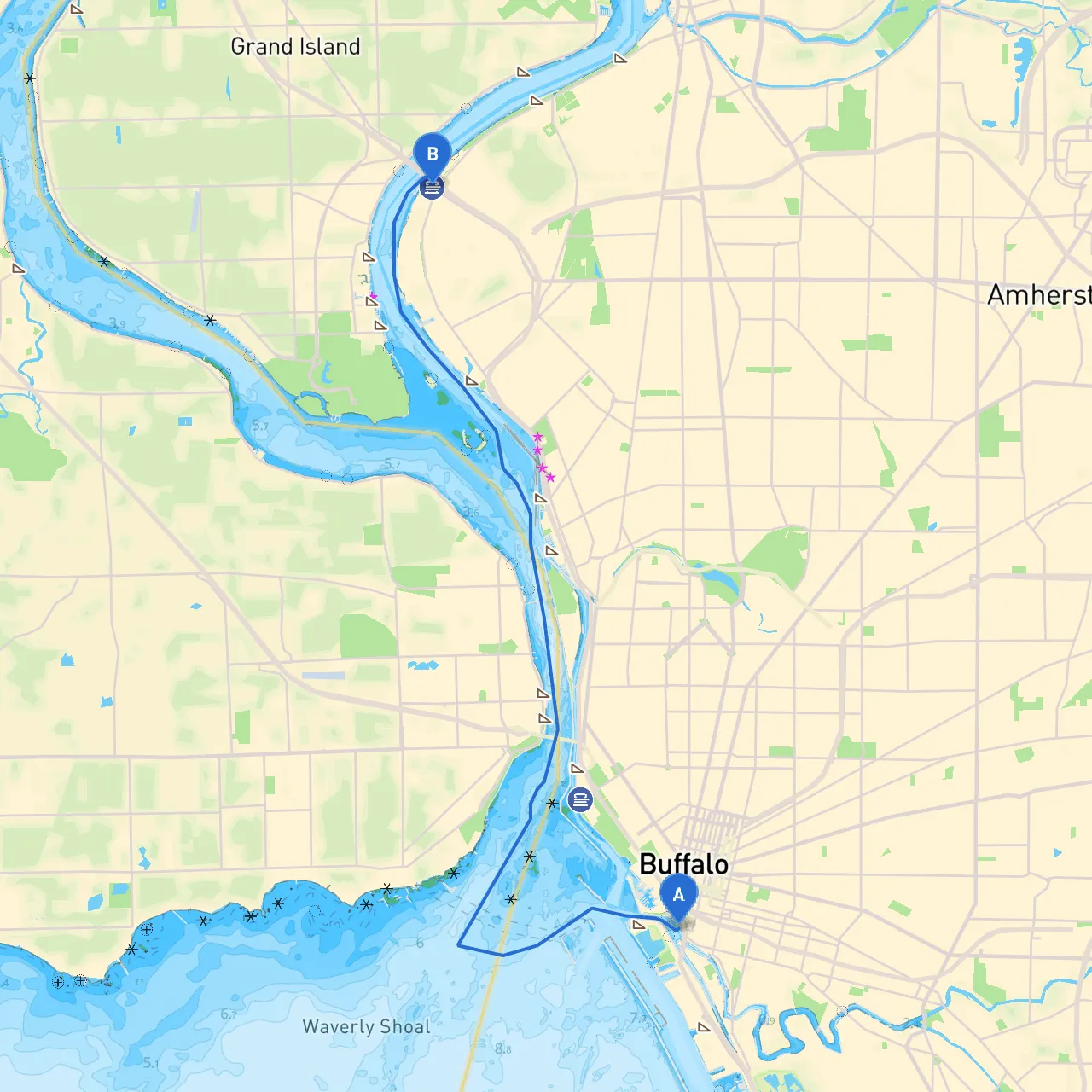 Buffalo to Tonawanda