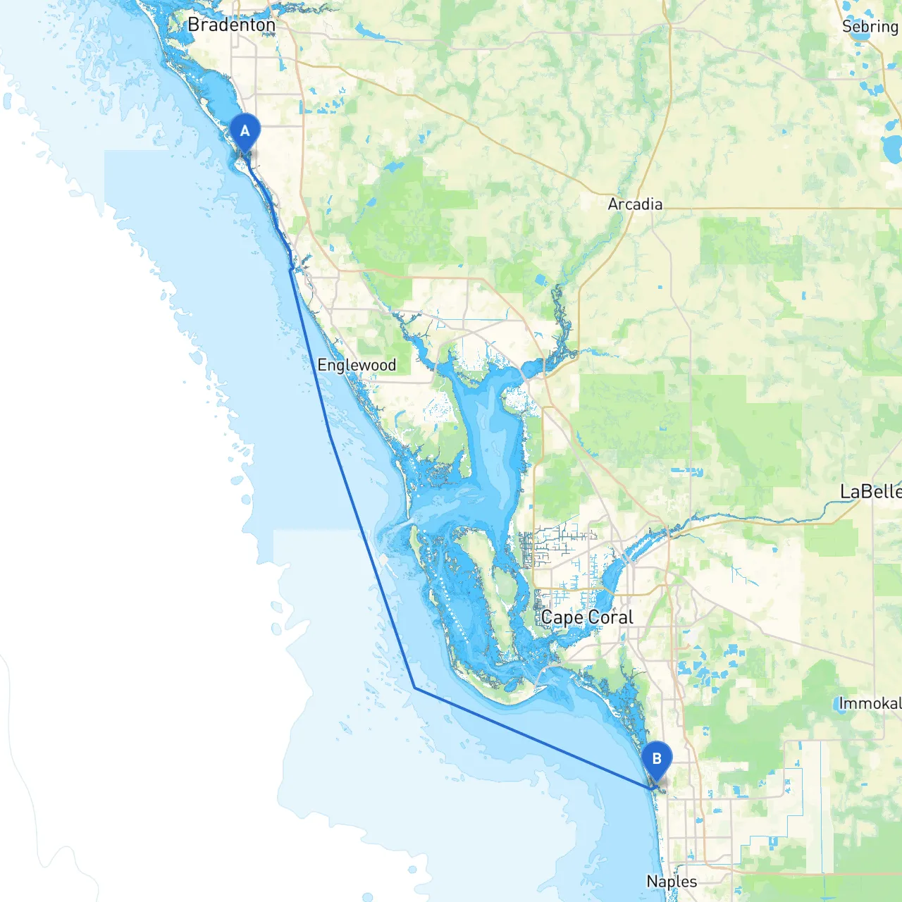 Siesta Key to Naples