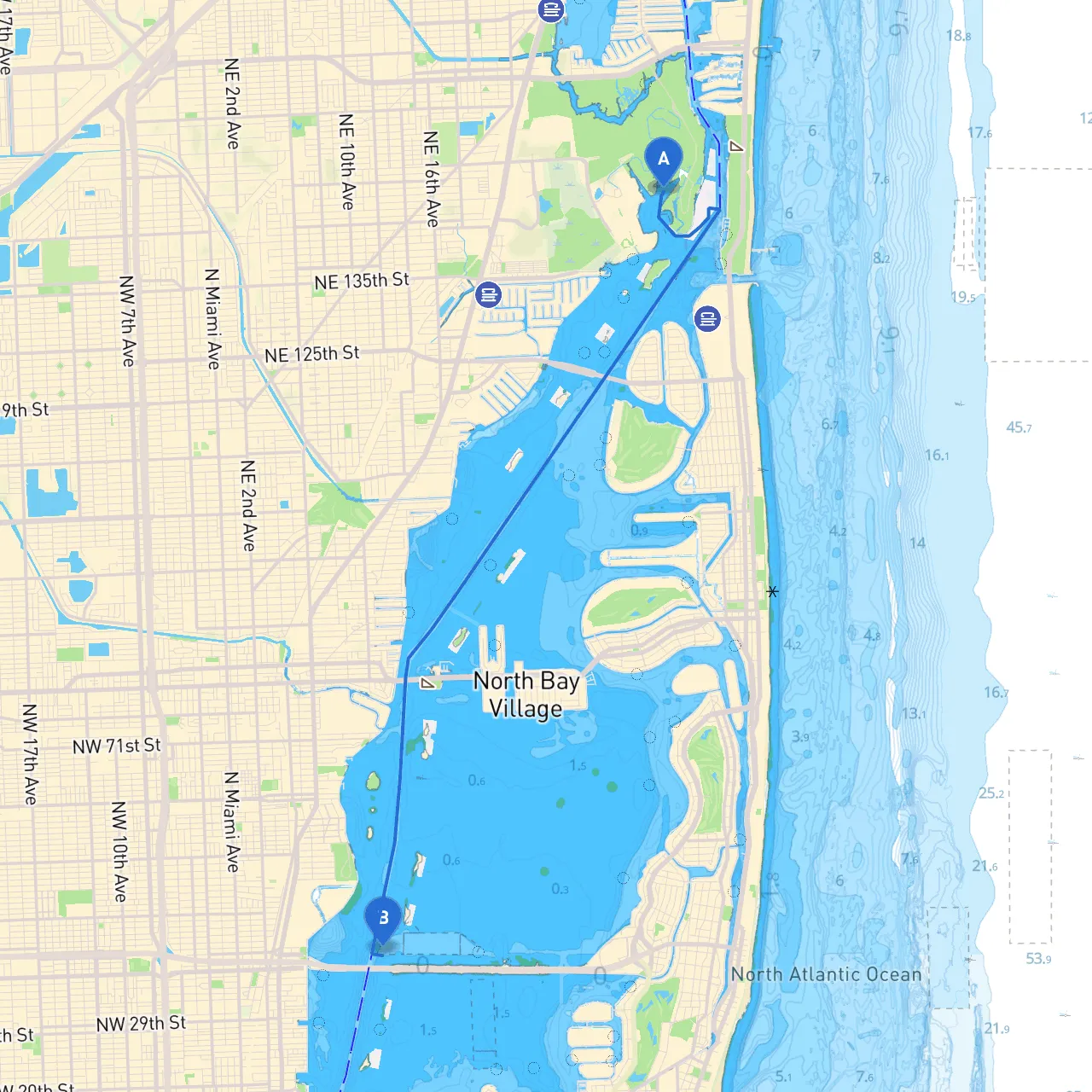 North Miami to Miami
