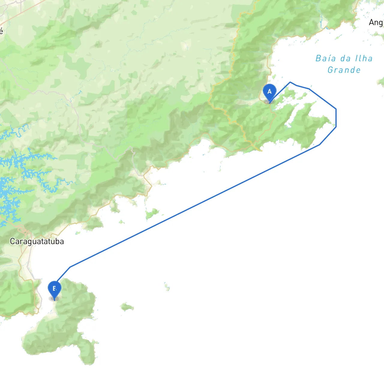 Paraty to Ilhabela