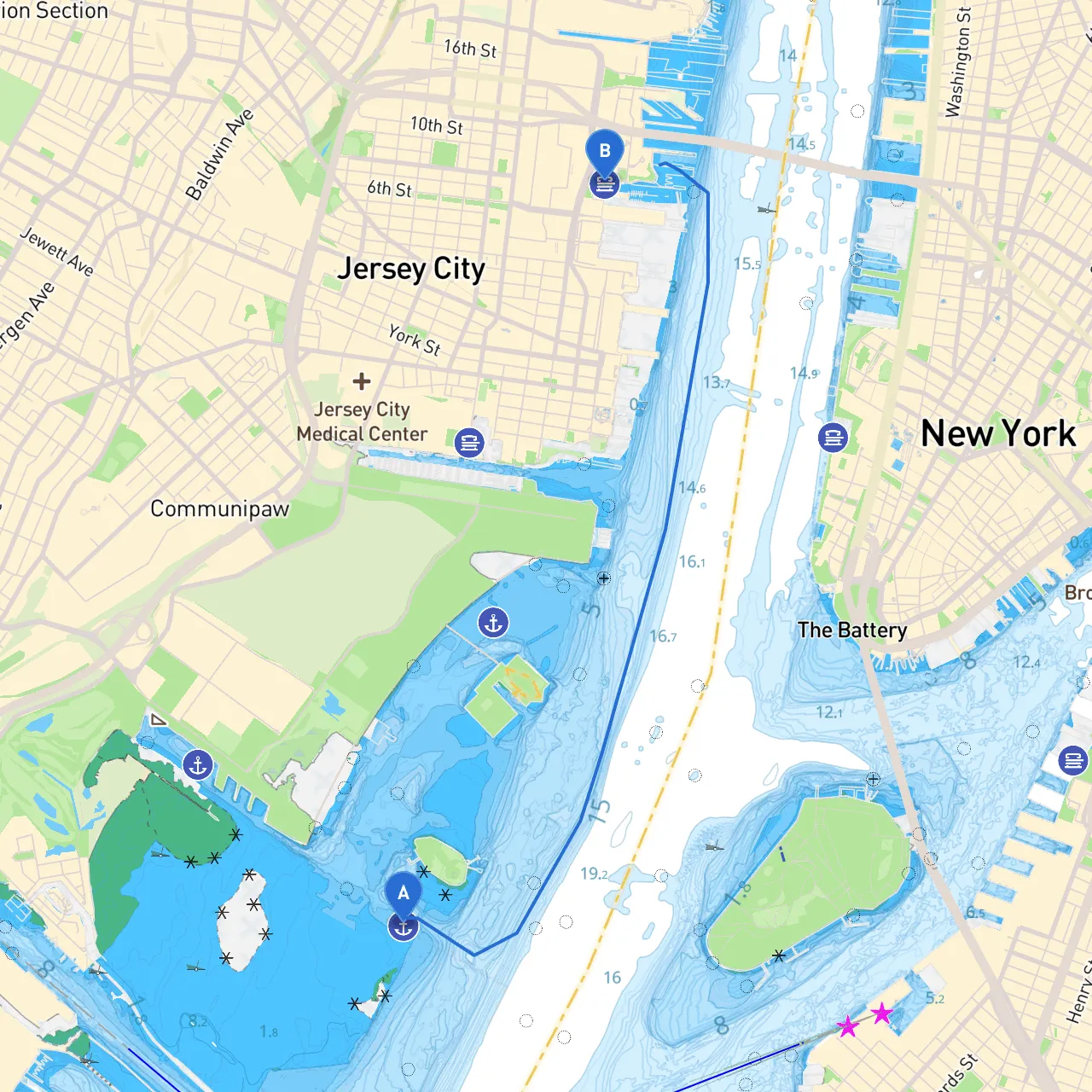 Jersey City to Jersey City