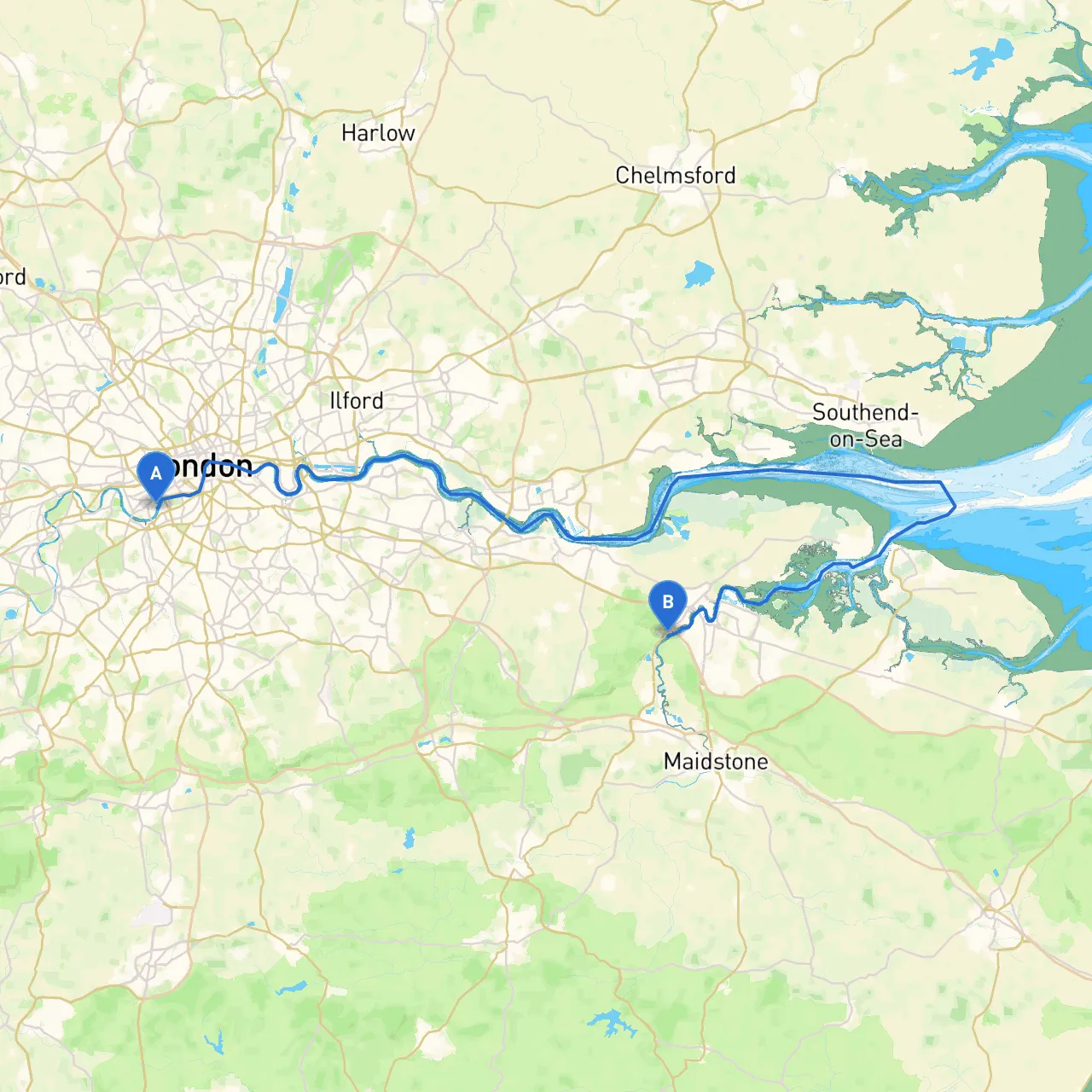 London to Cuxton