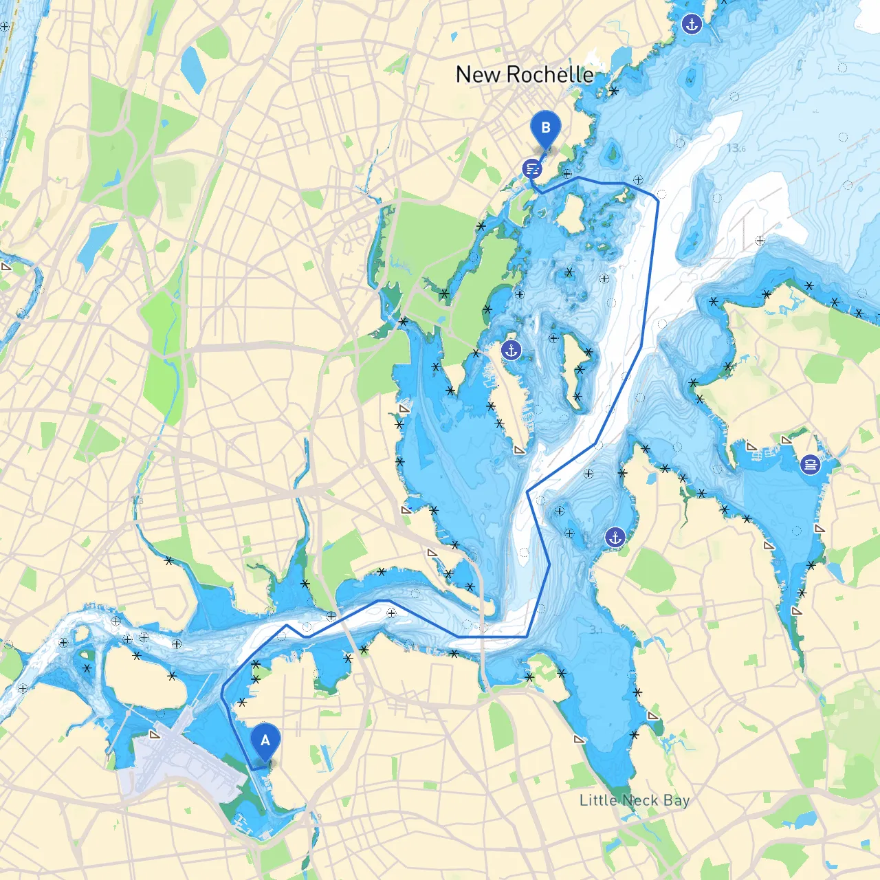 City of New York to New Rochelle