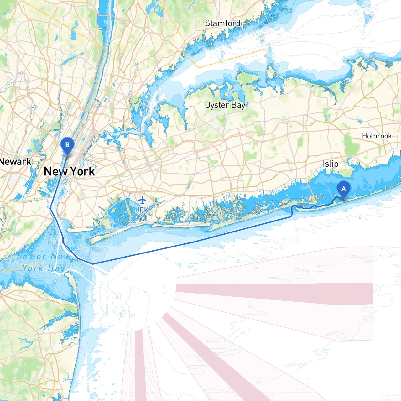 Town of Islip to New York