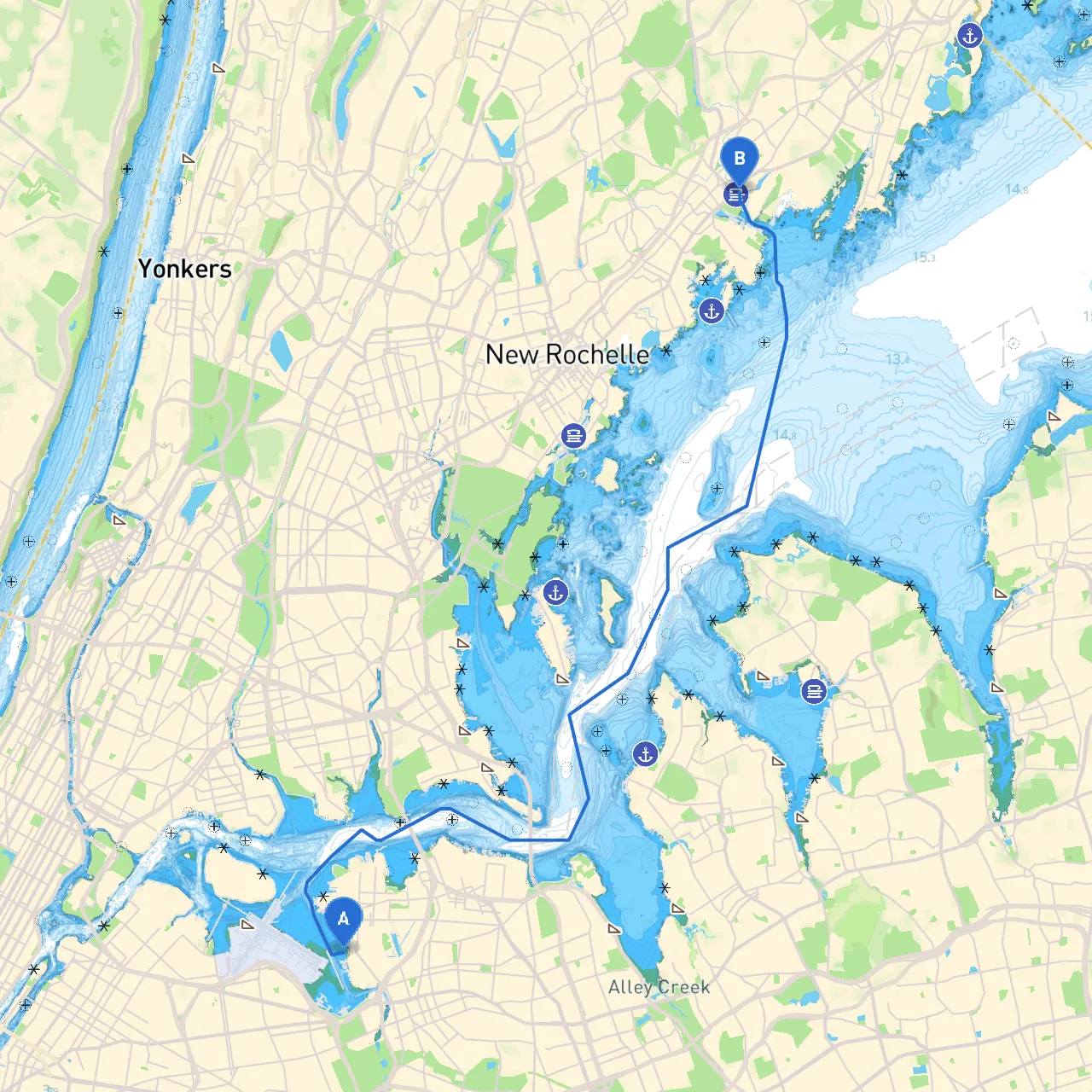City of New York to Mamaroneck