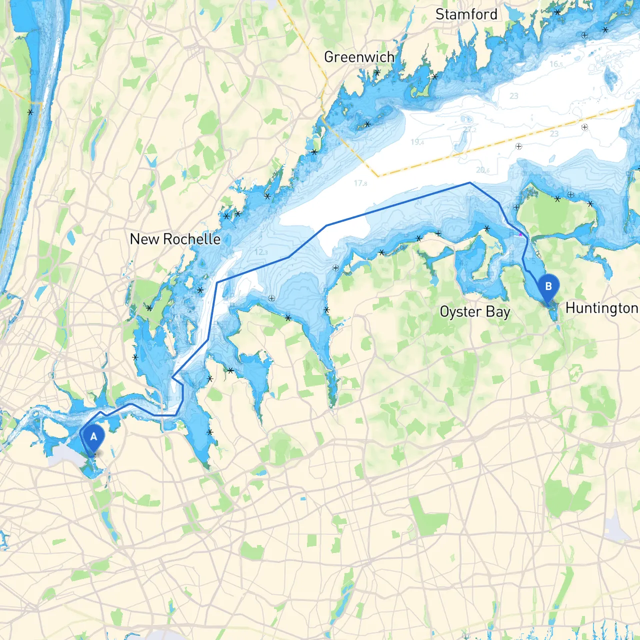 City of New York to Syosset