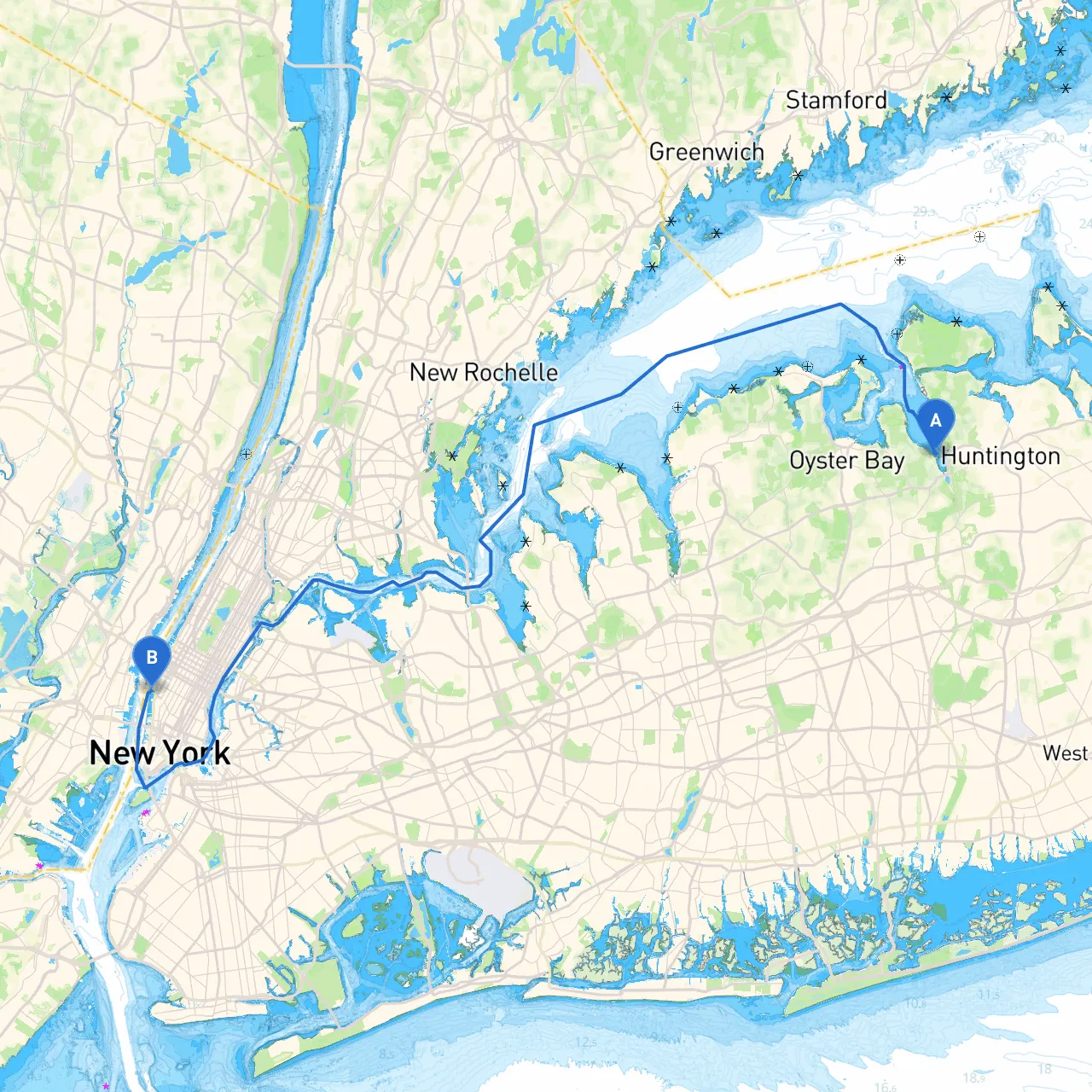 Syosset to New York