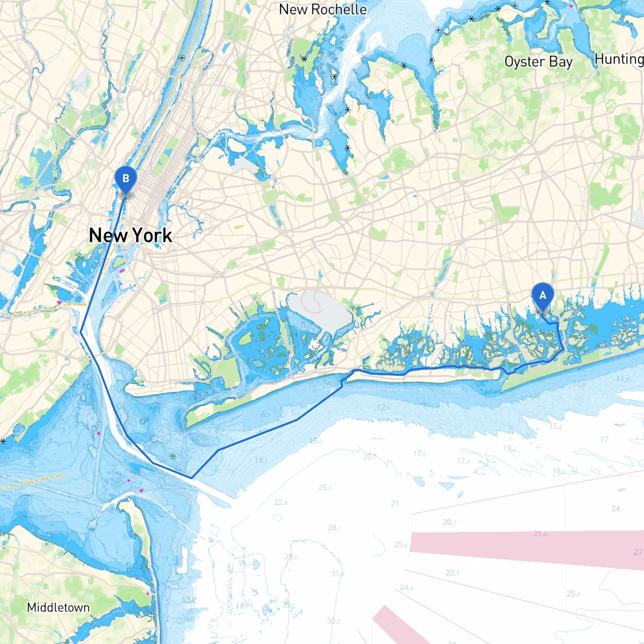 Bellmore to New York