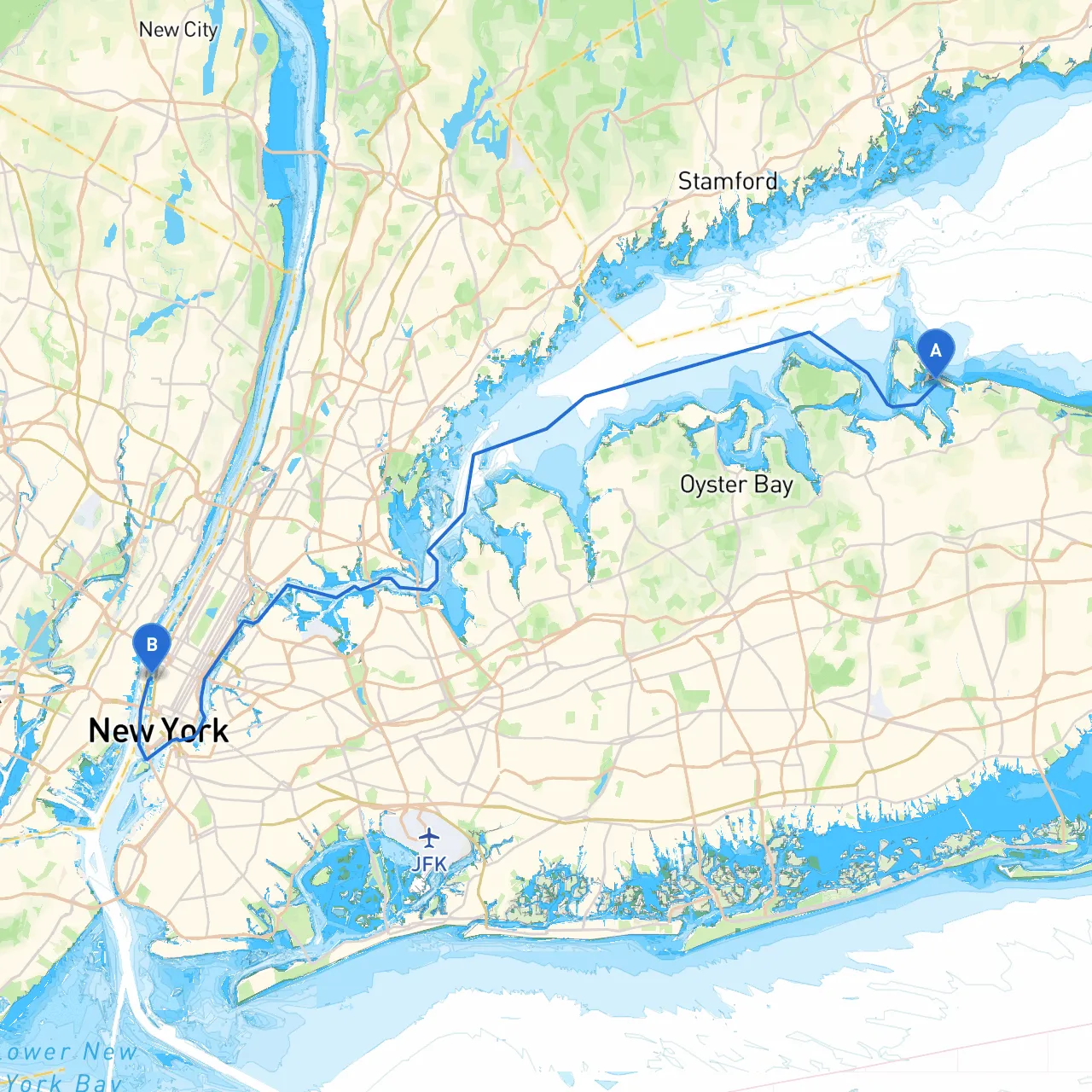 Town of Huntington to New York