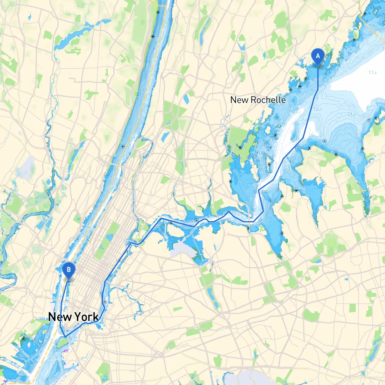 City of Rye to New York