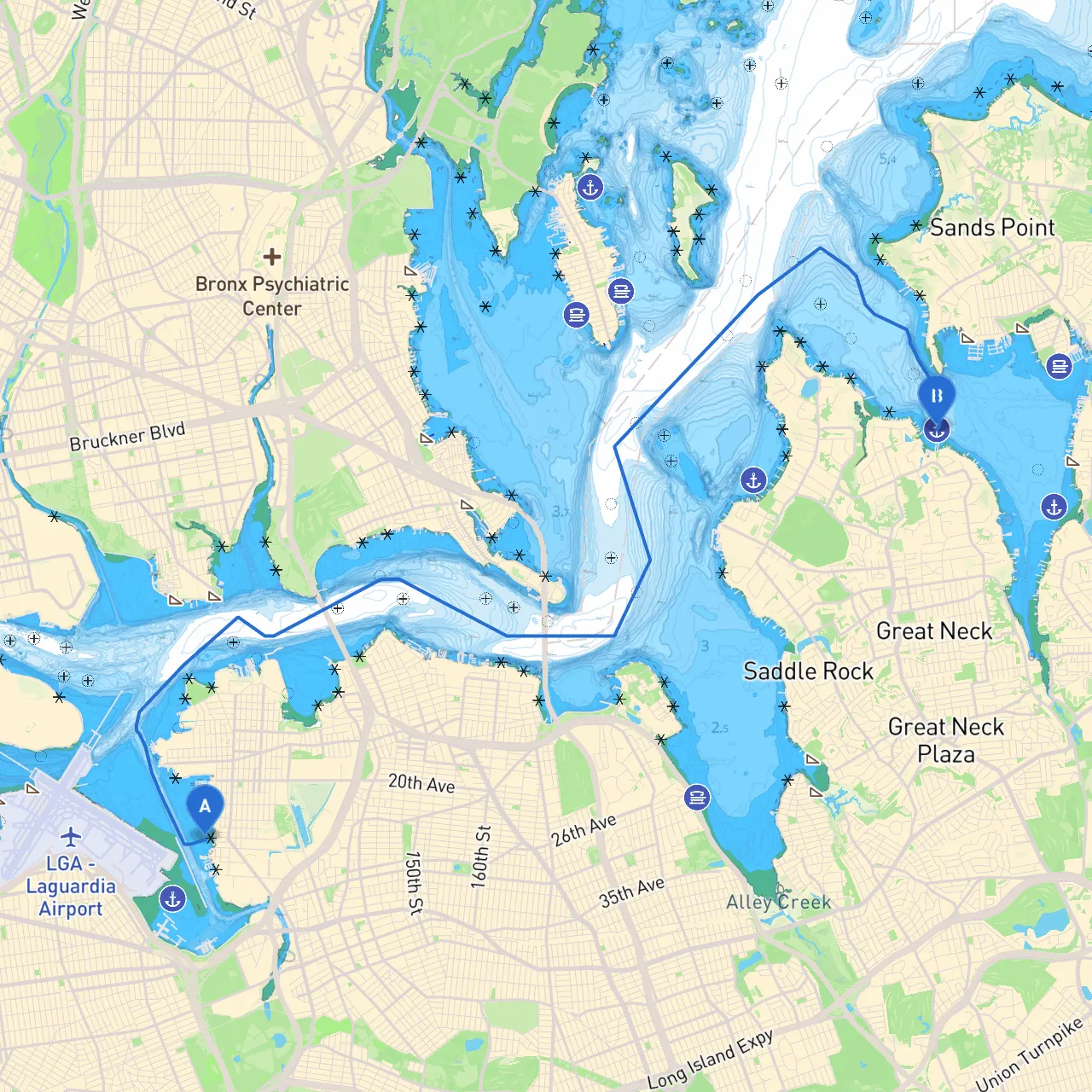 City of New York to Port Washington