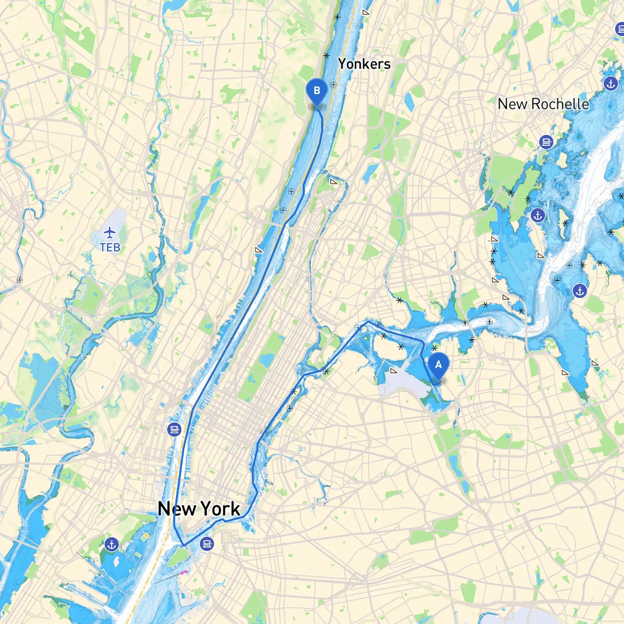City of New York to Tenafly