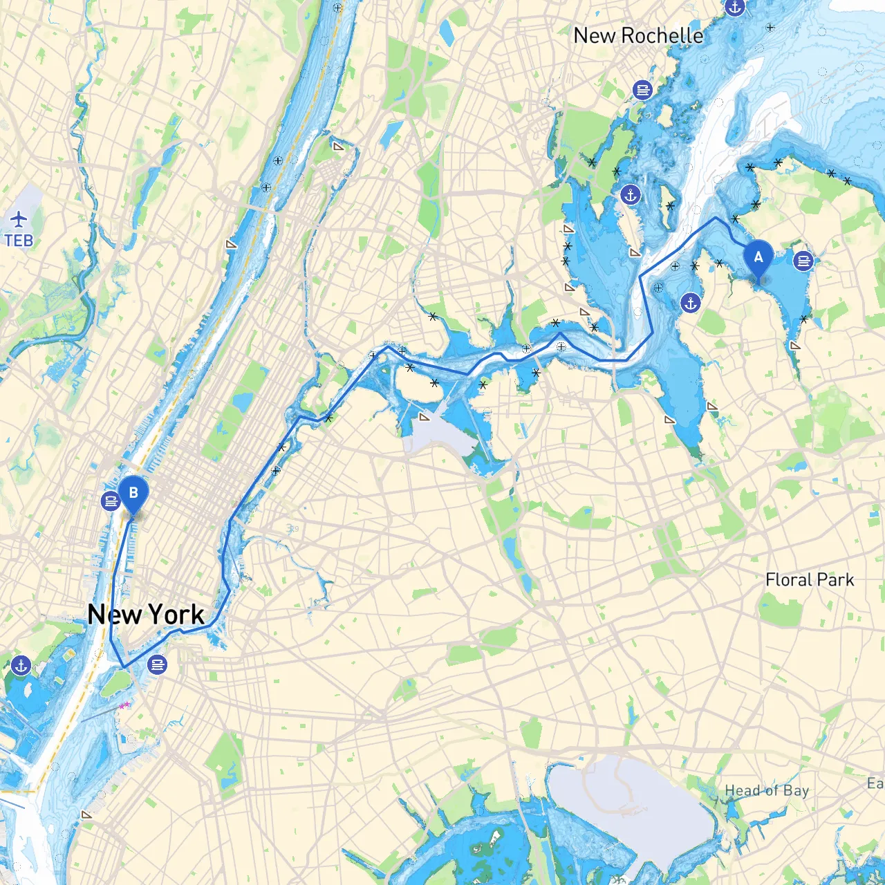 Port Washington to New York