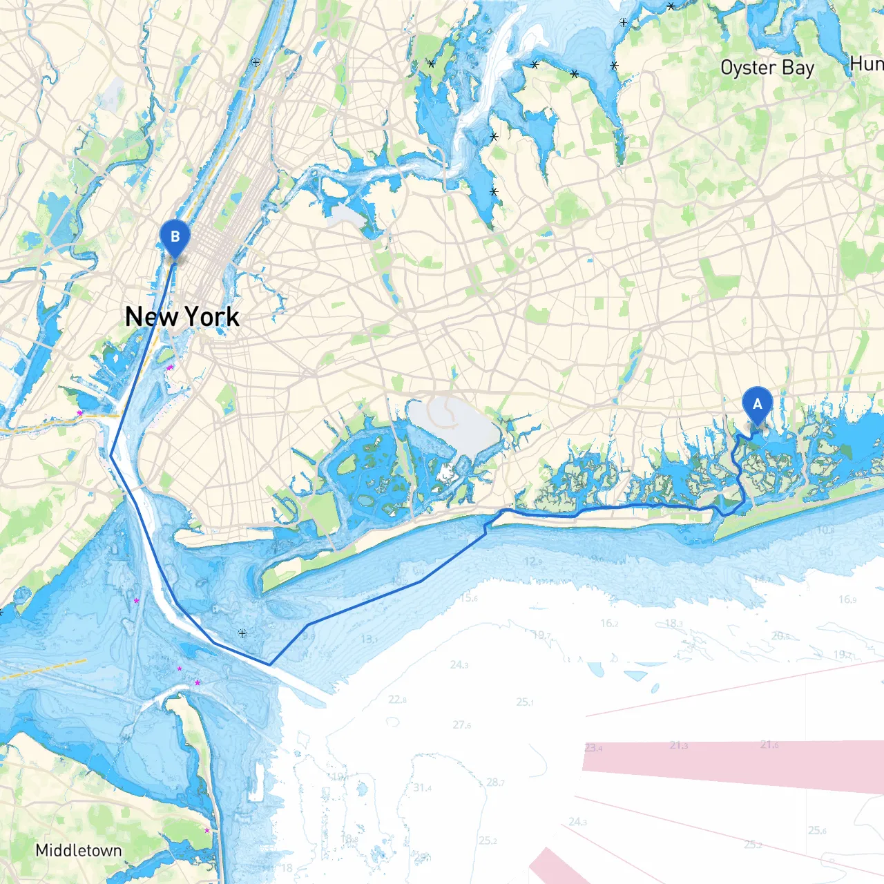 Merrick to New York