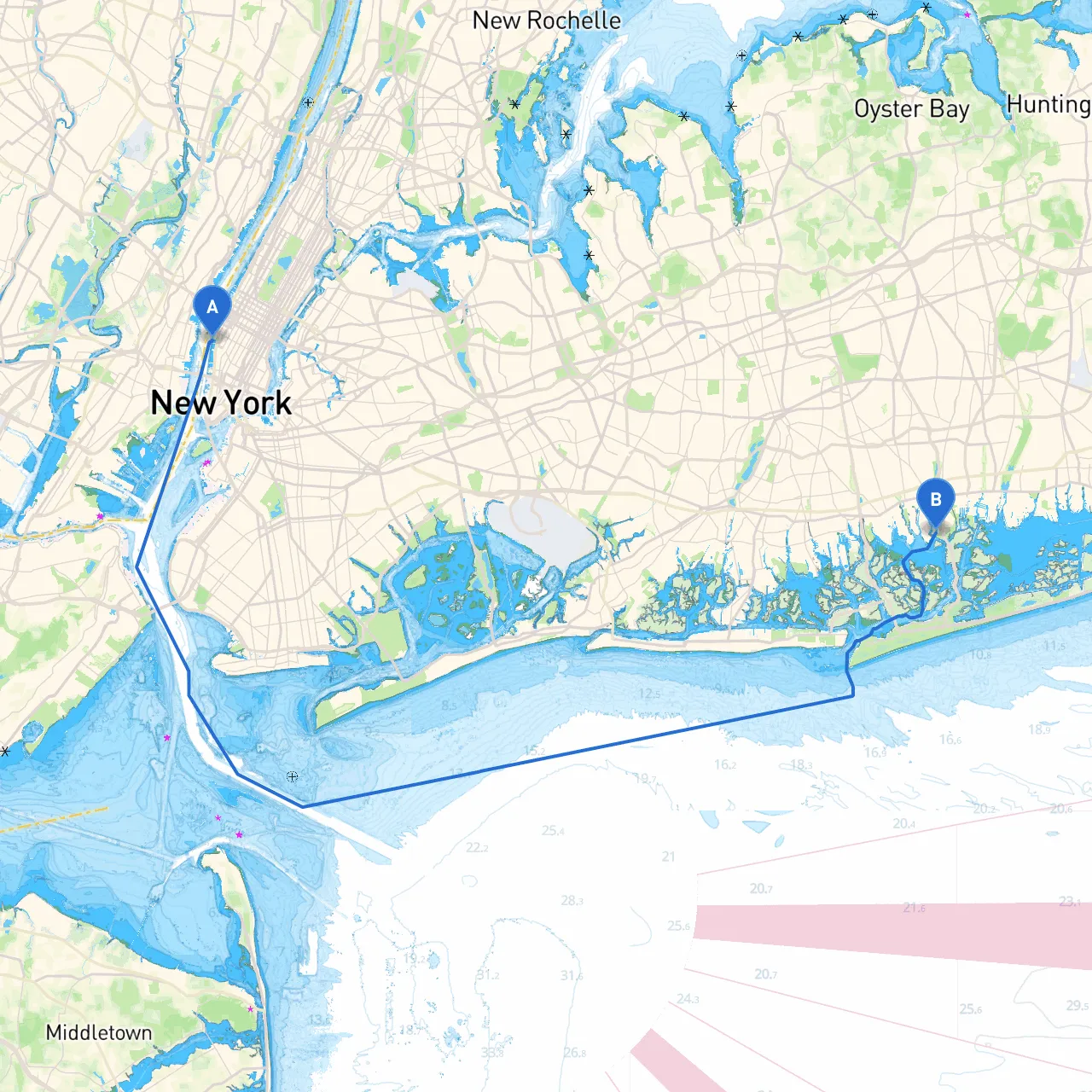New York to Wantagh