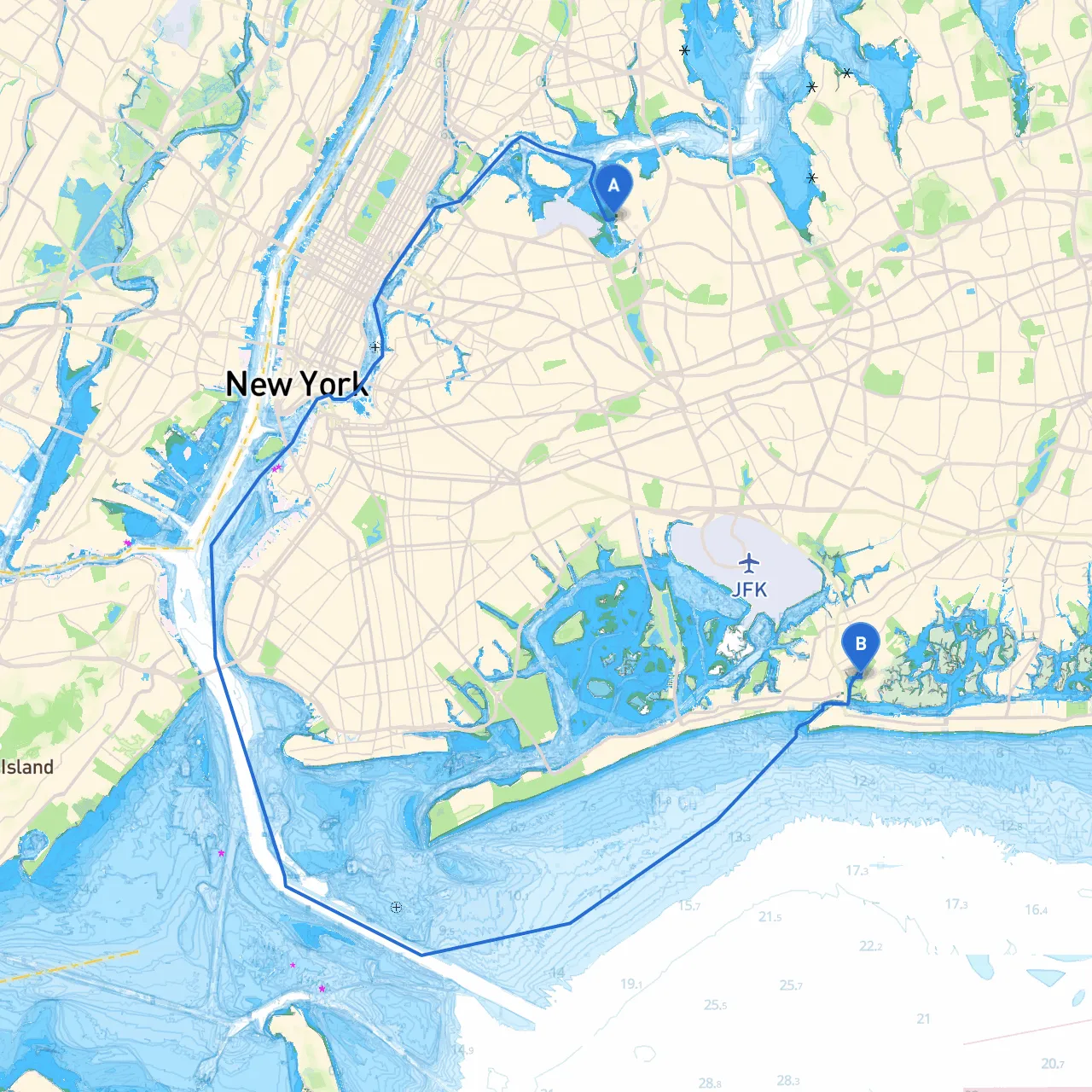 City of New York to Lawrence