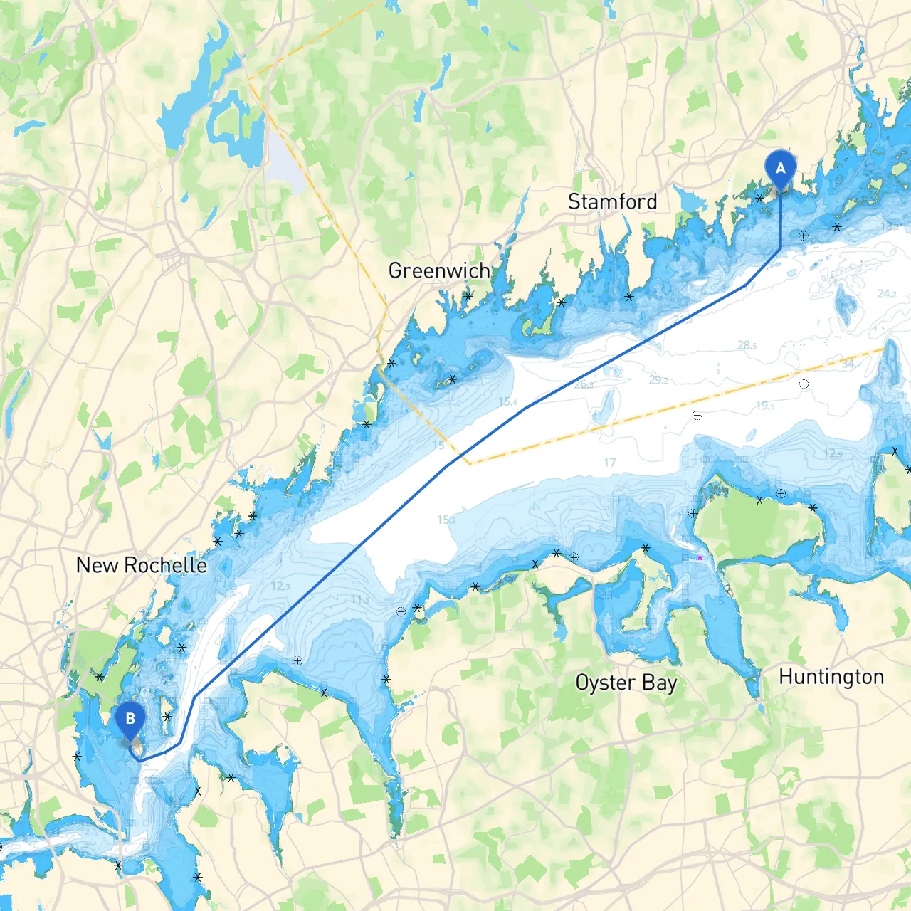 Darien to City Island