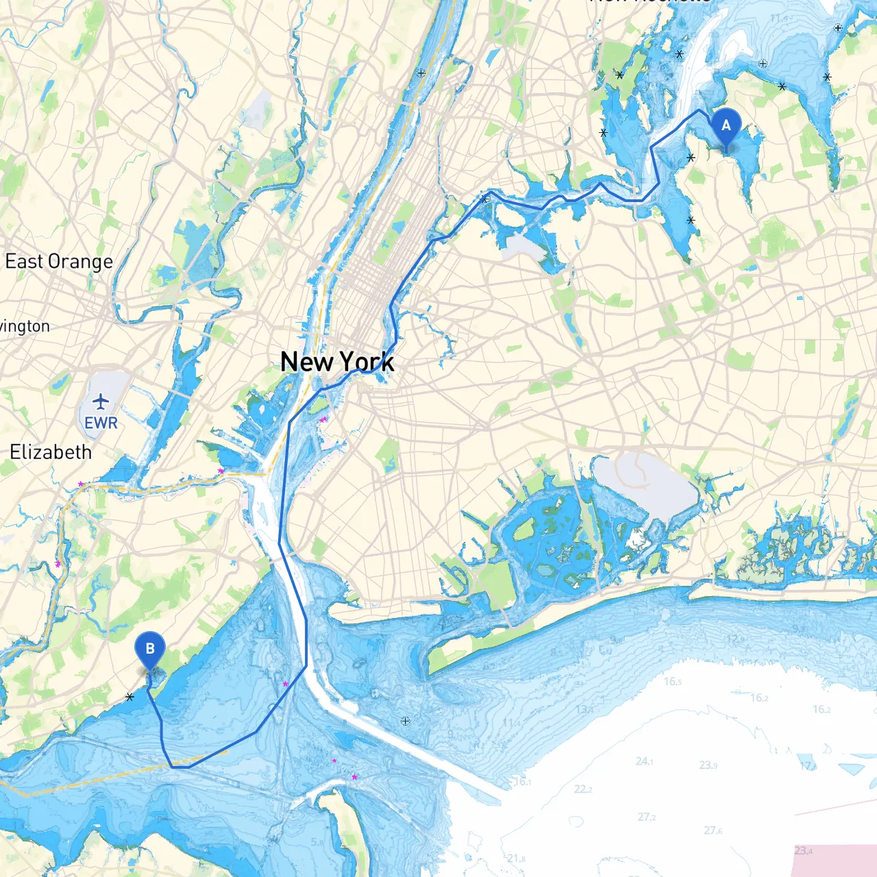 Port Washington to Staten Island