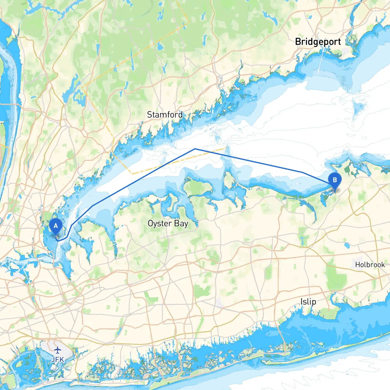 City Island to Stony Brook