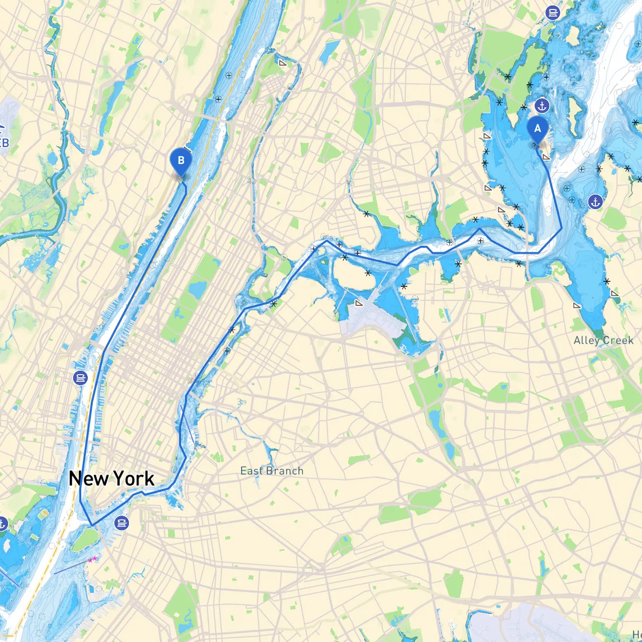 City Island to Edgewater