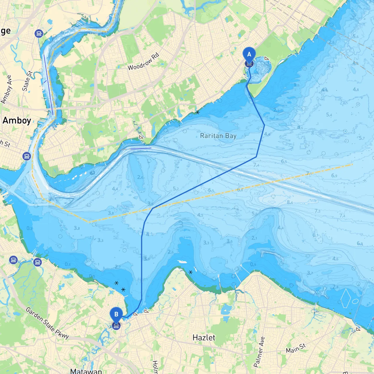 Staten Island to Keyport