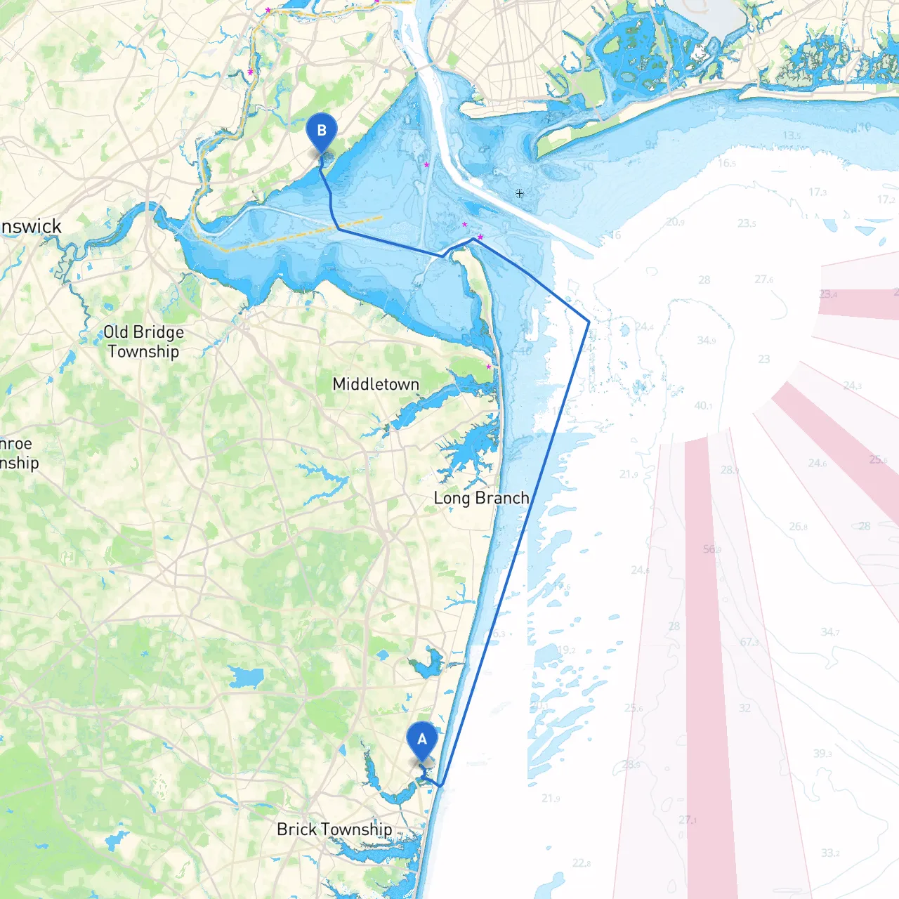 Manasquan to Staten Island