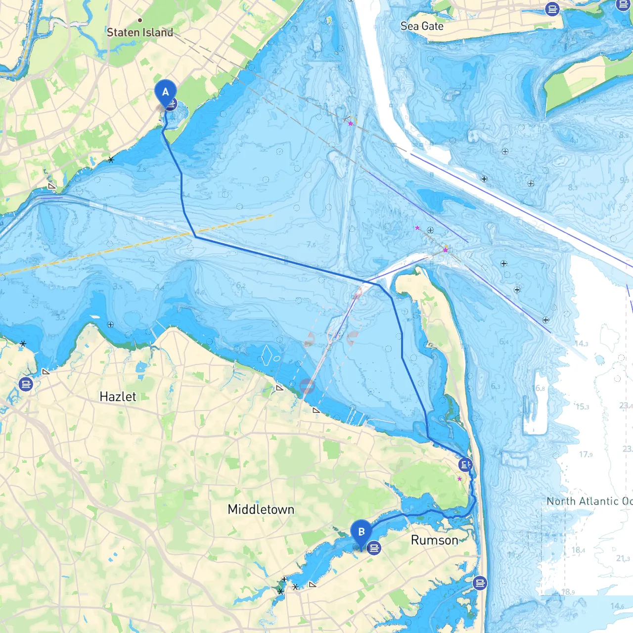 Staten Island to Fair Haven