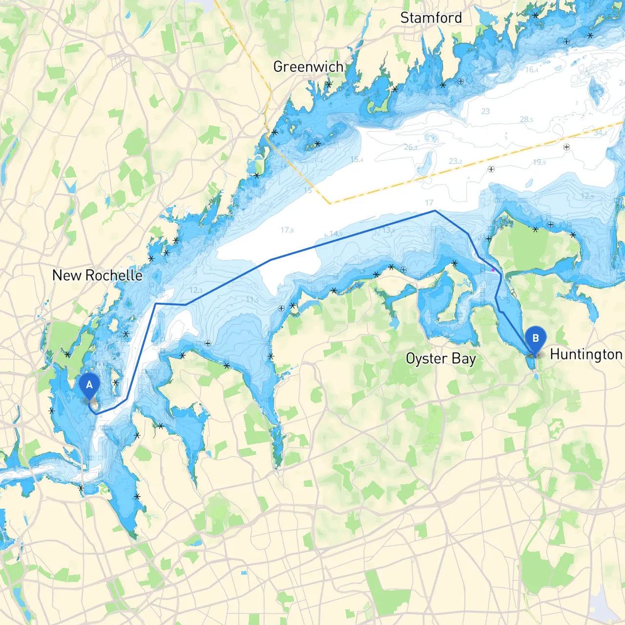 City Island to Cold Spring Harbor