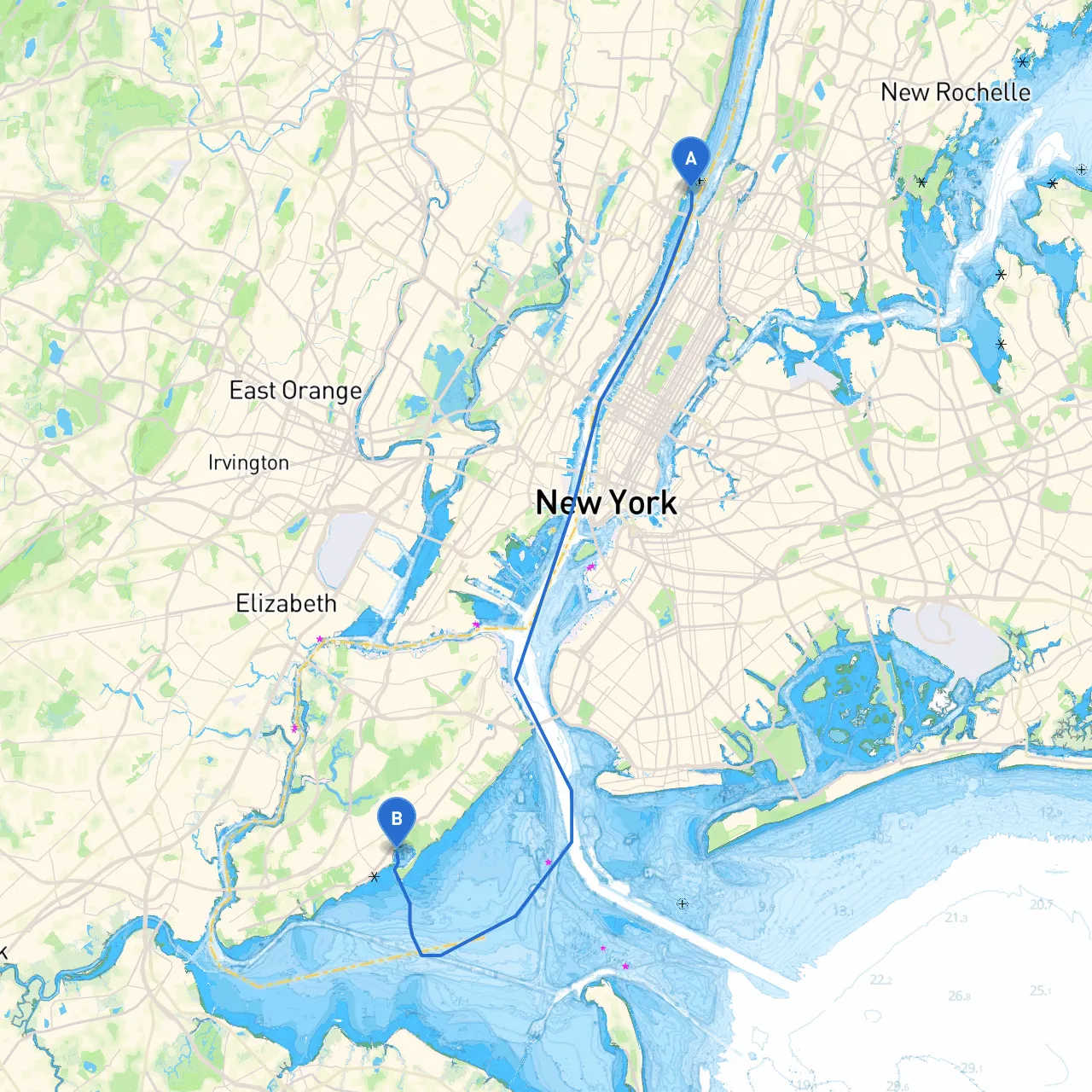 Englewood Cliffs to Staten Island