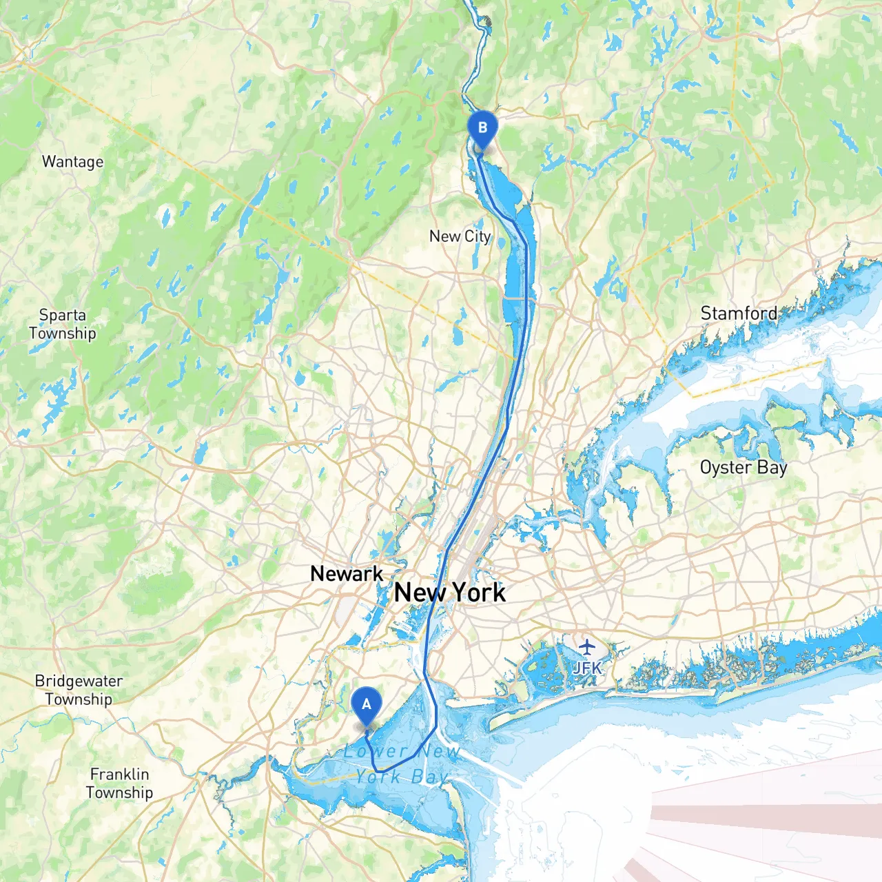 Staten Island to Montrose