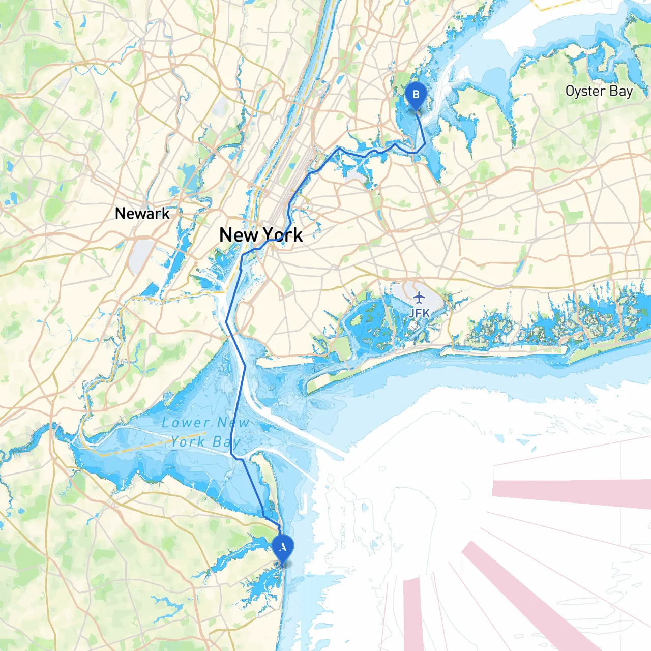 Sea Bright to City Island