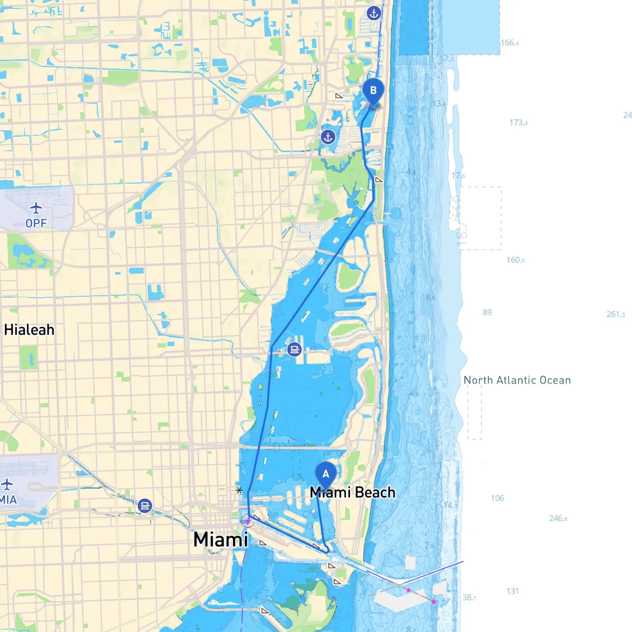 Miami Beach to Sunny Isles Beach