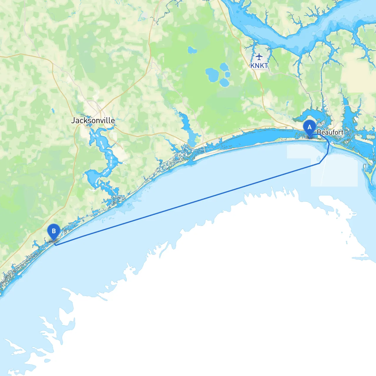 Atlantic Beach to Surf City