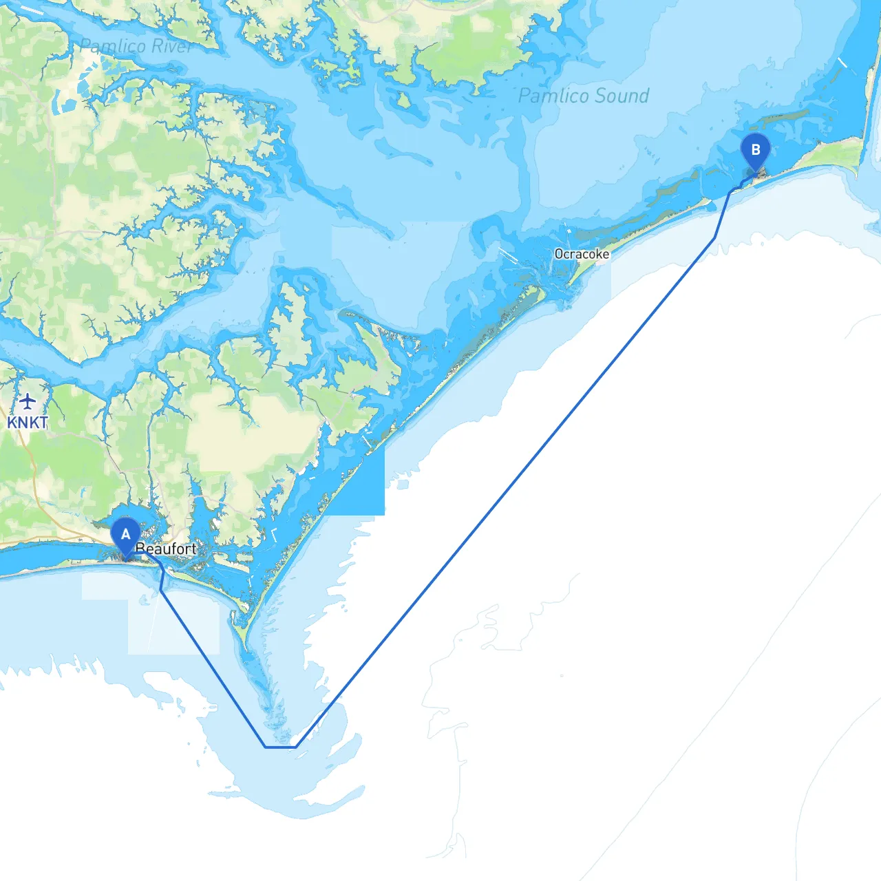 Atlantic Beach to Hatteras