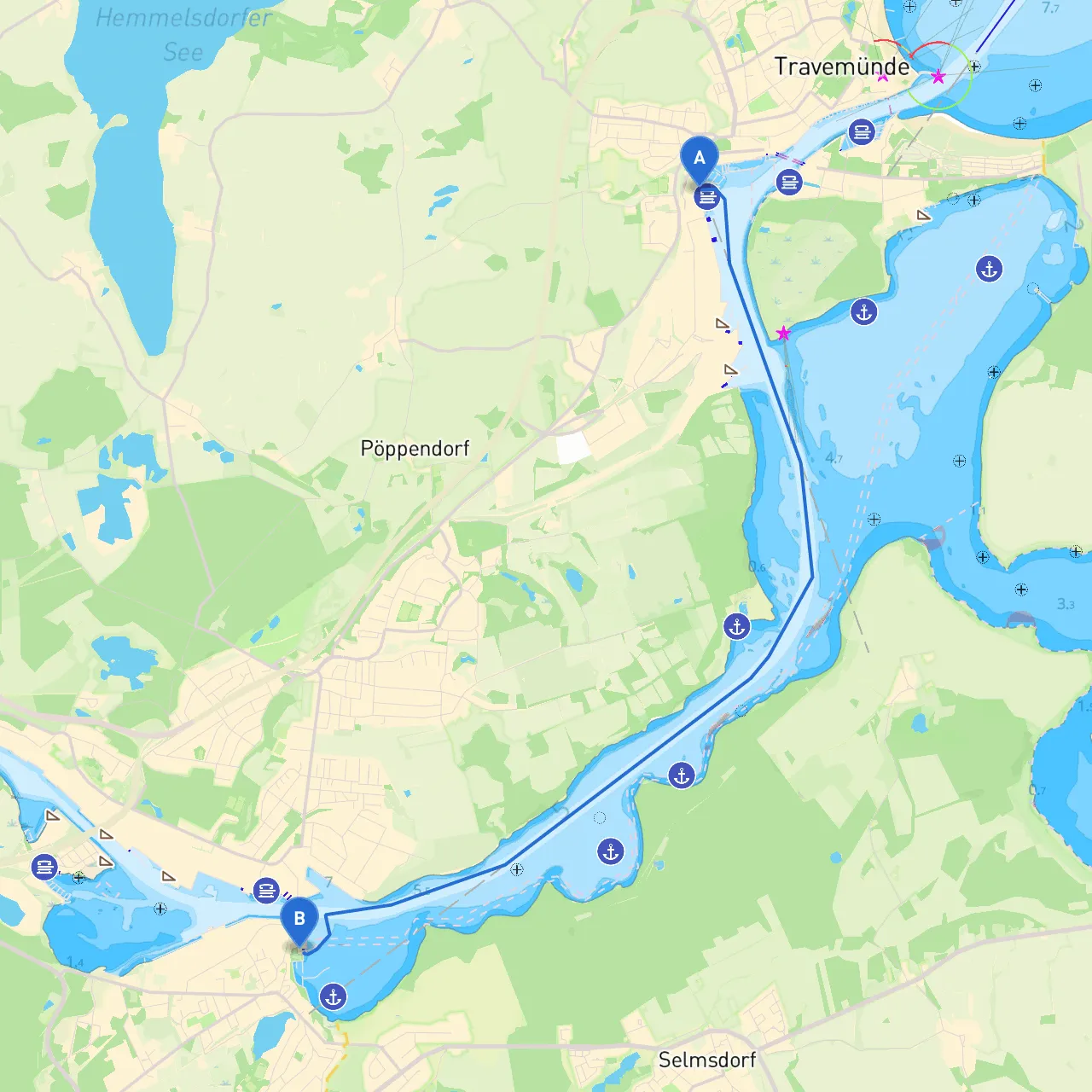 Lübeck to Lübeck