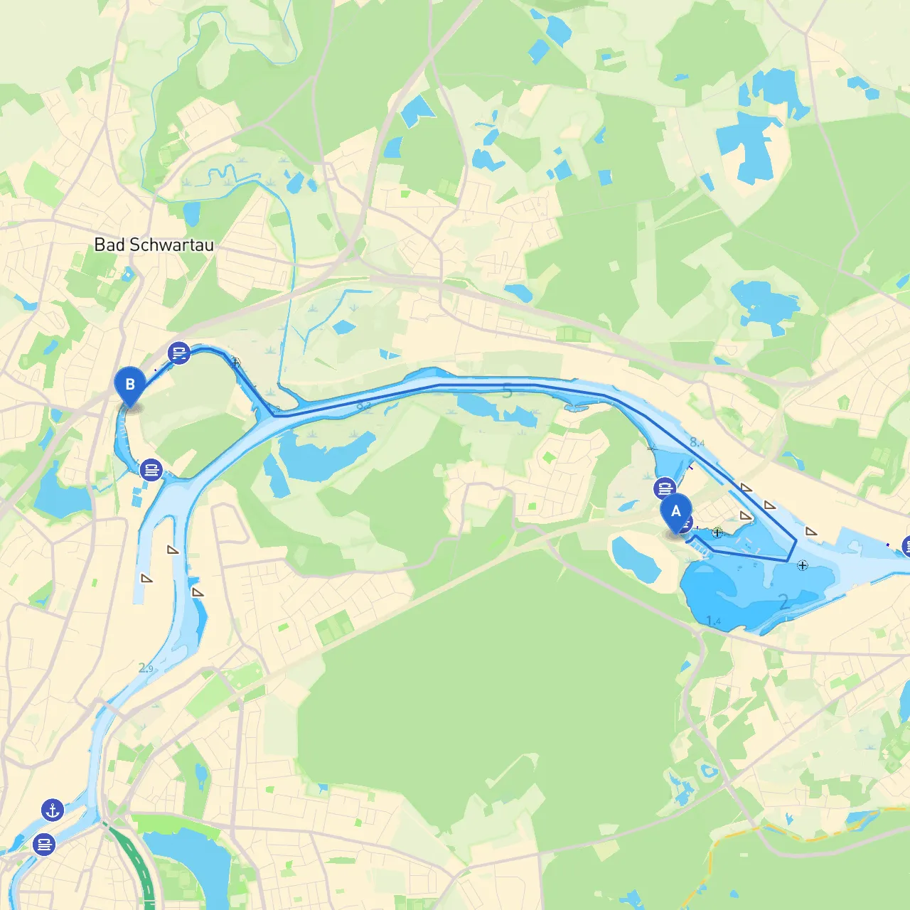 Lubeck to Lubeck