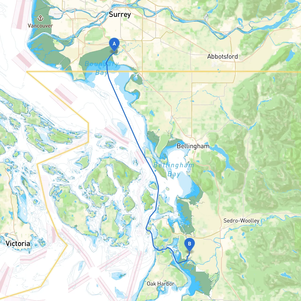 Surrey to La Conner