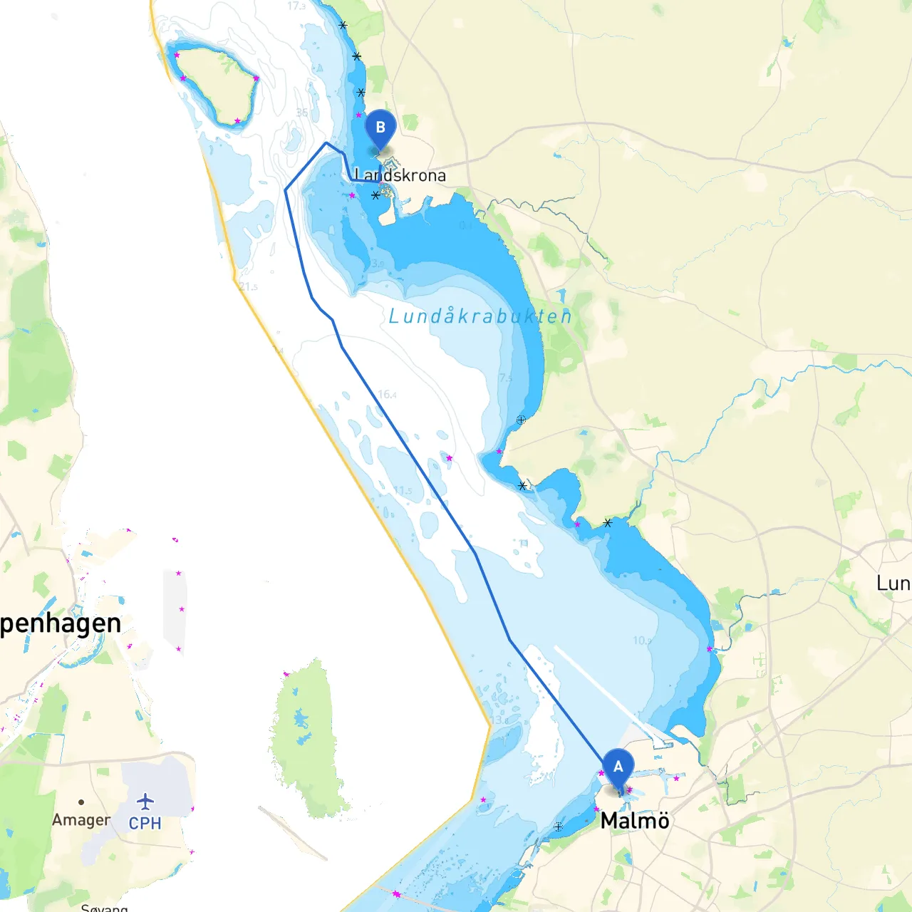 Malmö to Landskrona