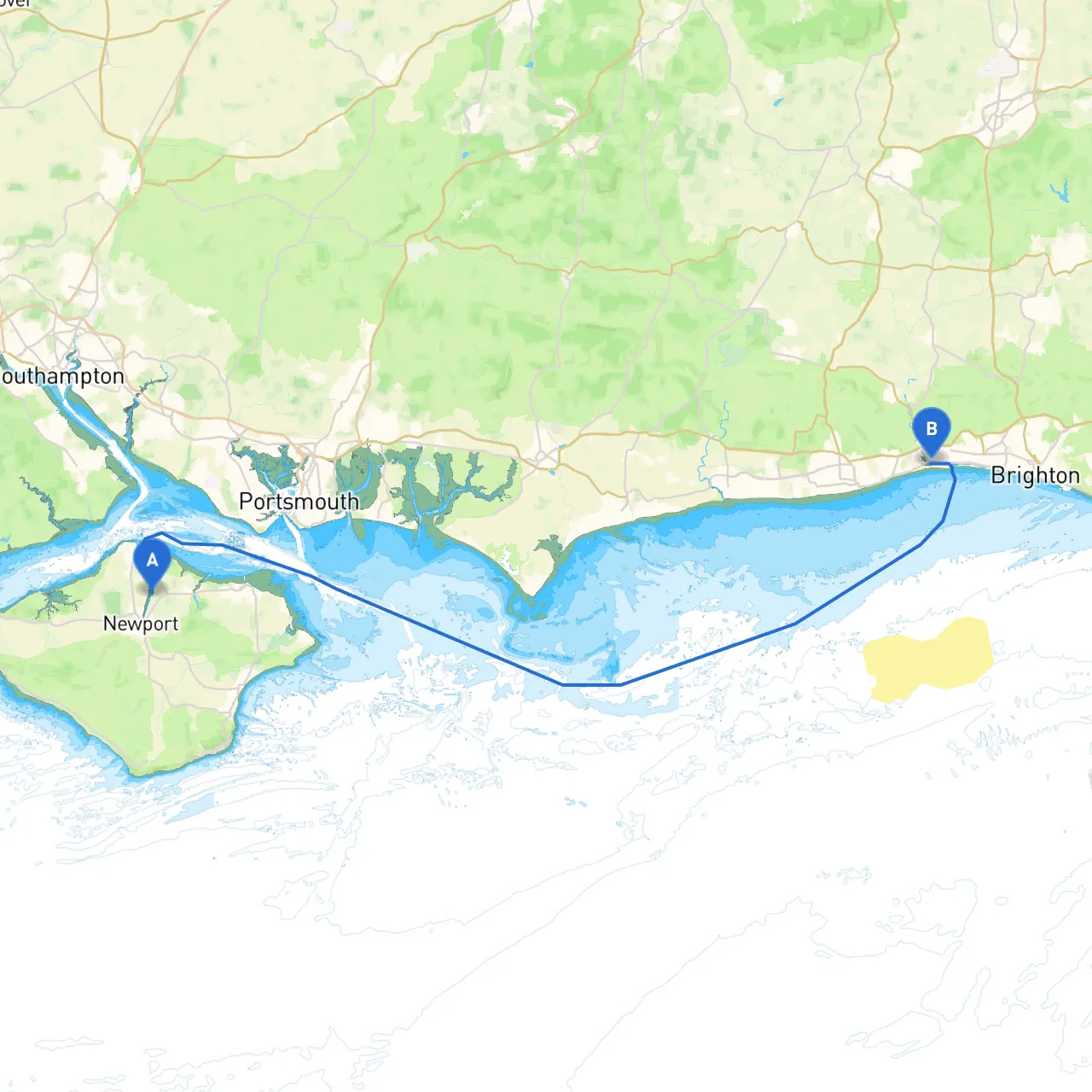 Newport to Shoreham by Sea