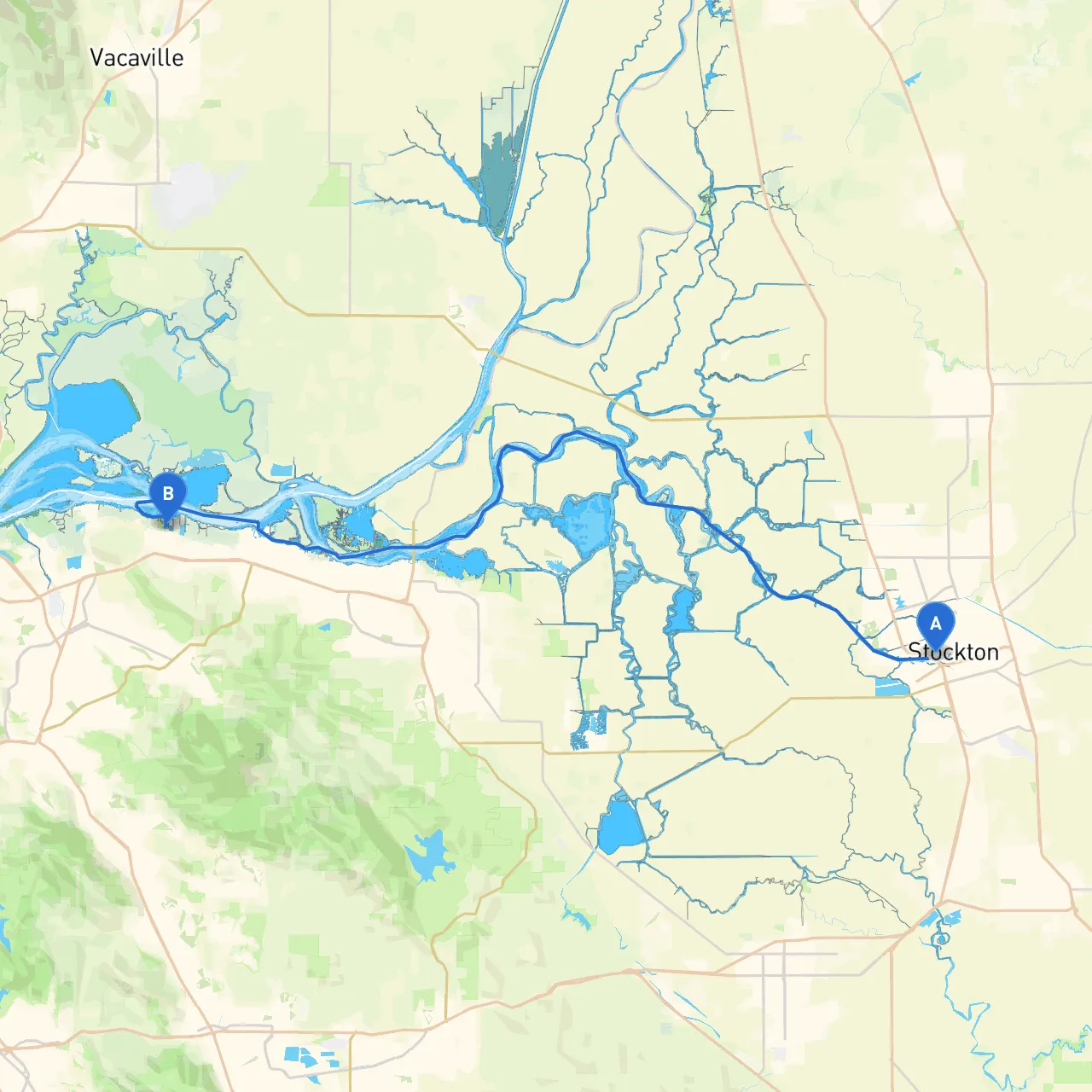 Stockton to Bay Point