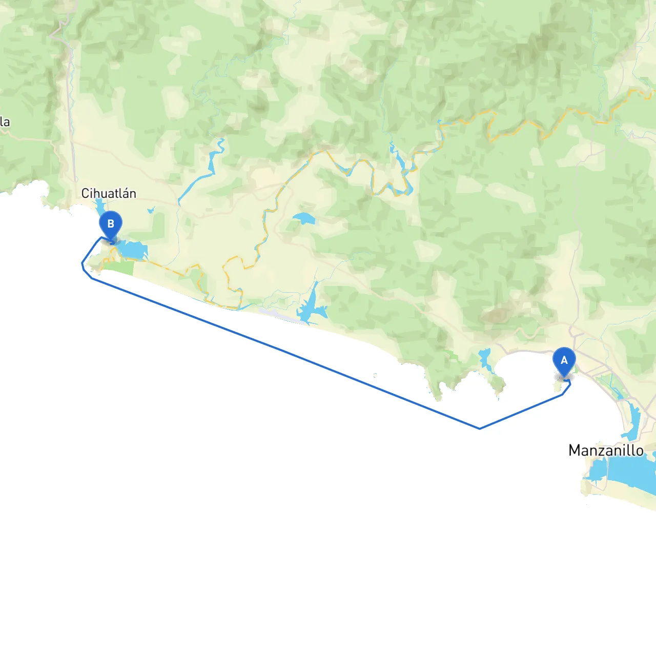 Manzanillo to Manzanillo