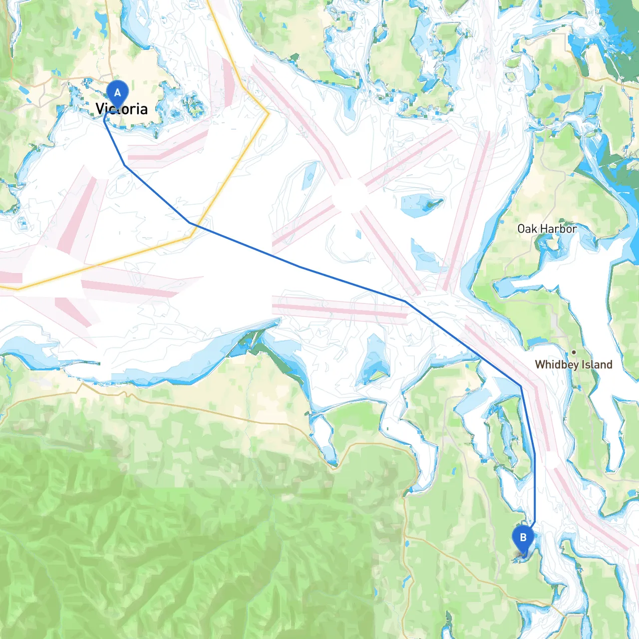Victoria to Port Ludlow