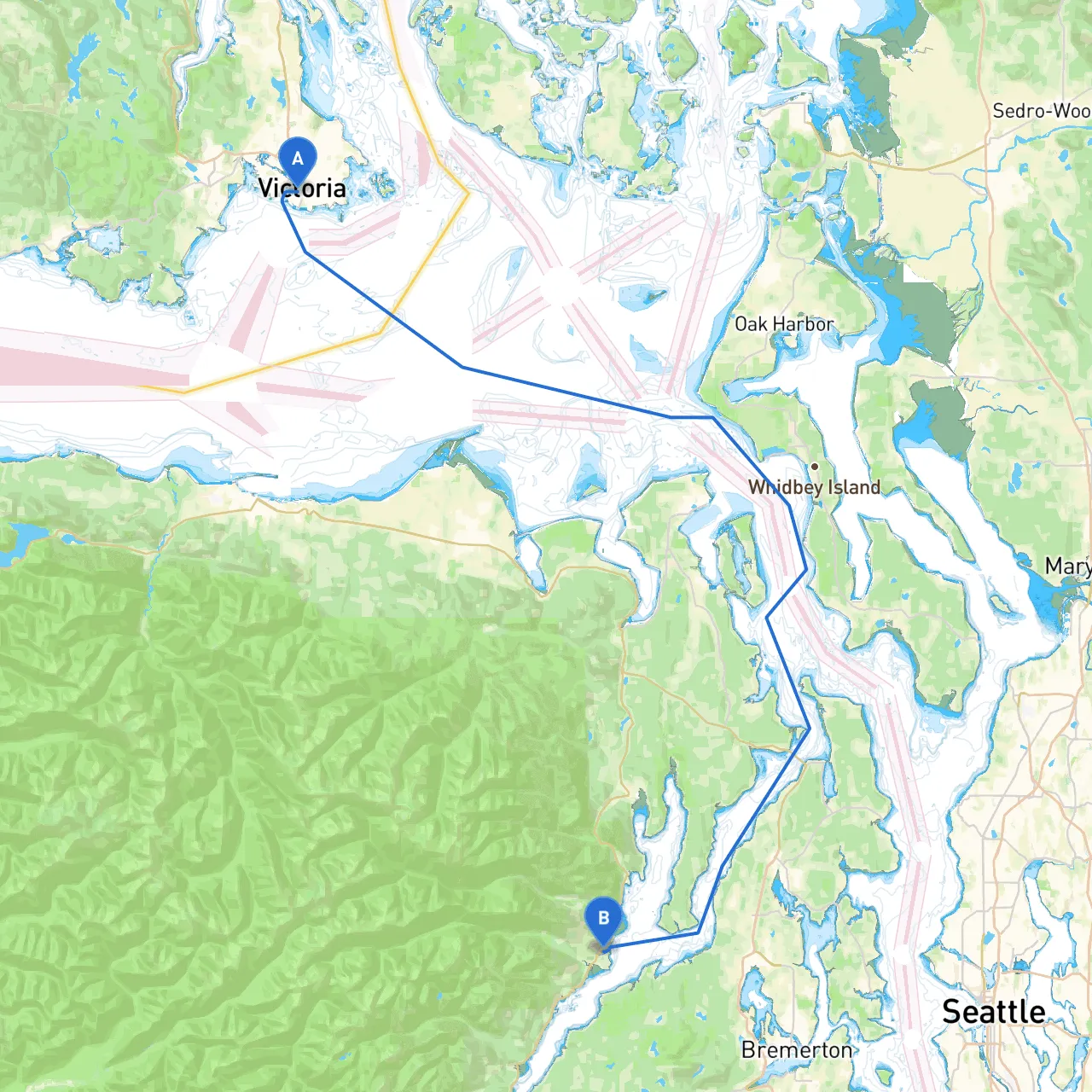 Victoria to Brinnon