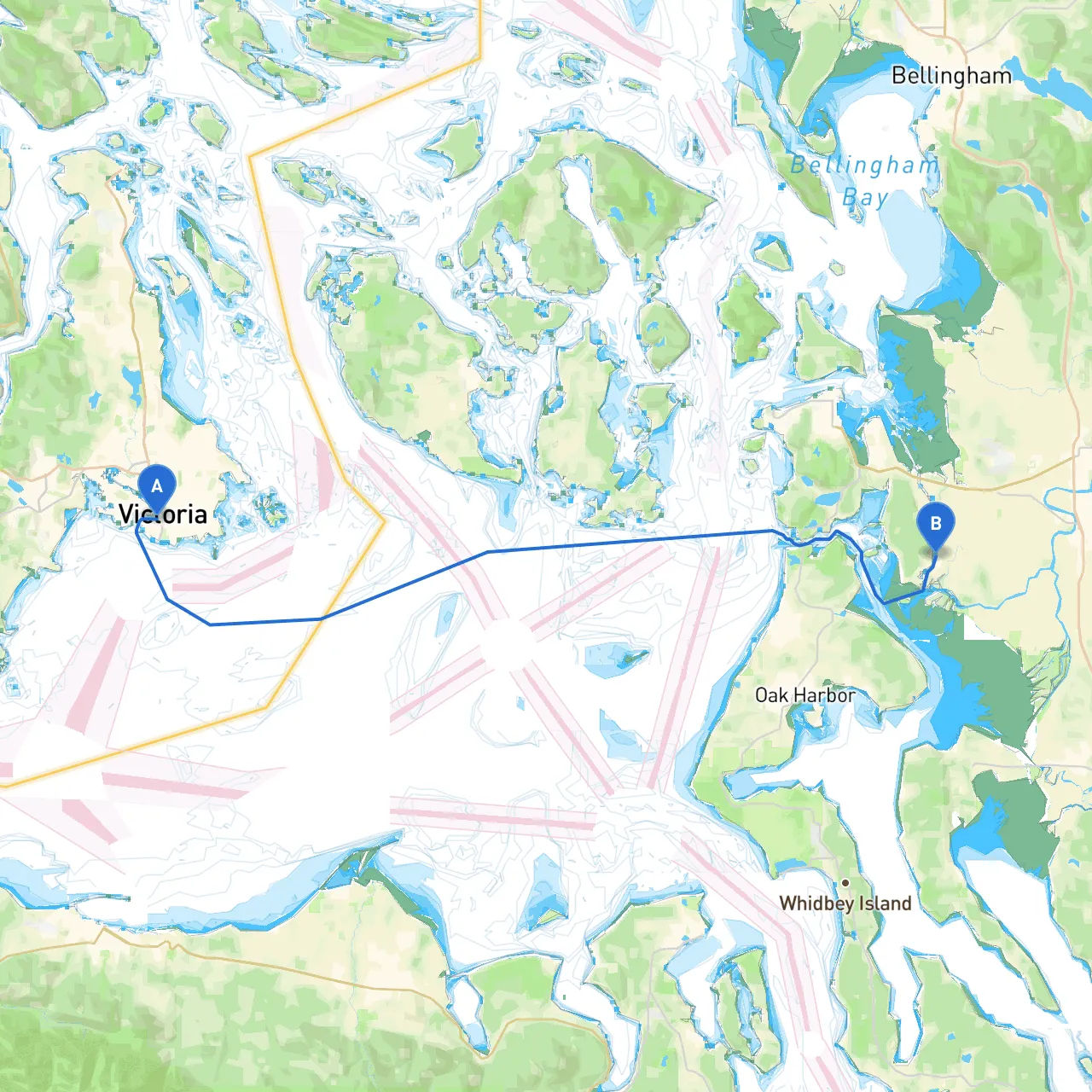 Victoria to La Conner