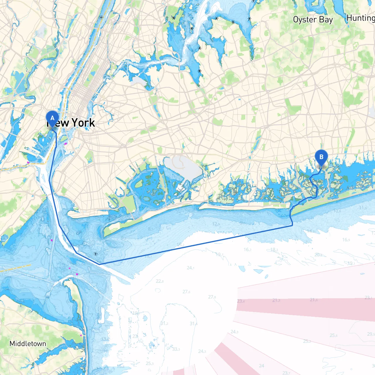 Jersey City to Wantagh